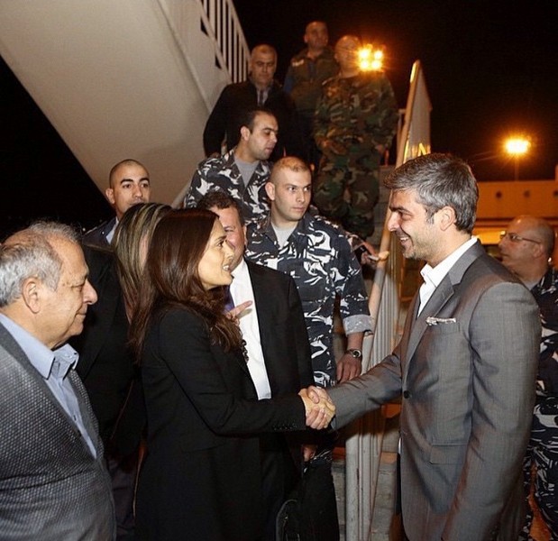Salma Hayek in Lebanon First Pictures